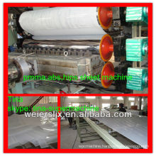 good quality high technique abs,hips one layer three layers sheet extruder machine